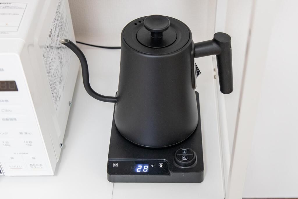 Appartement Familial, balcon, vue ville | Café et/ou machine à café