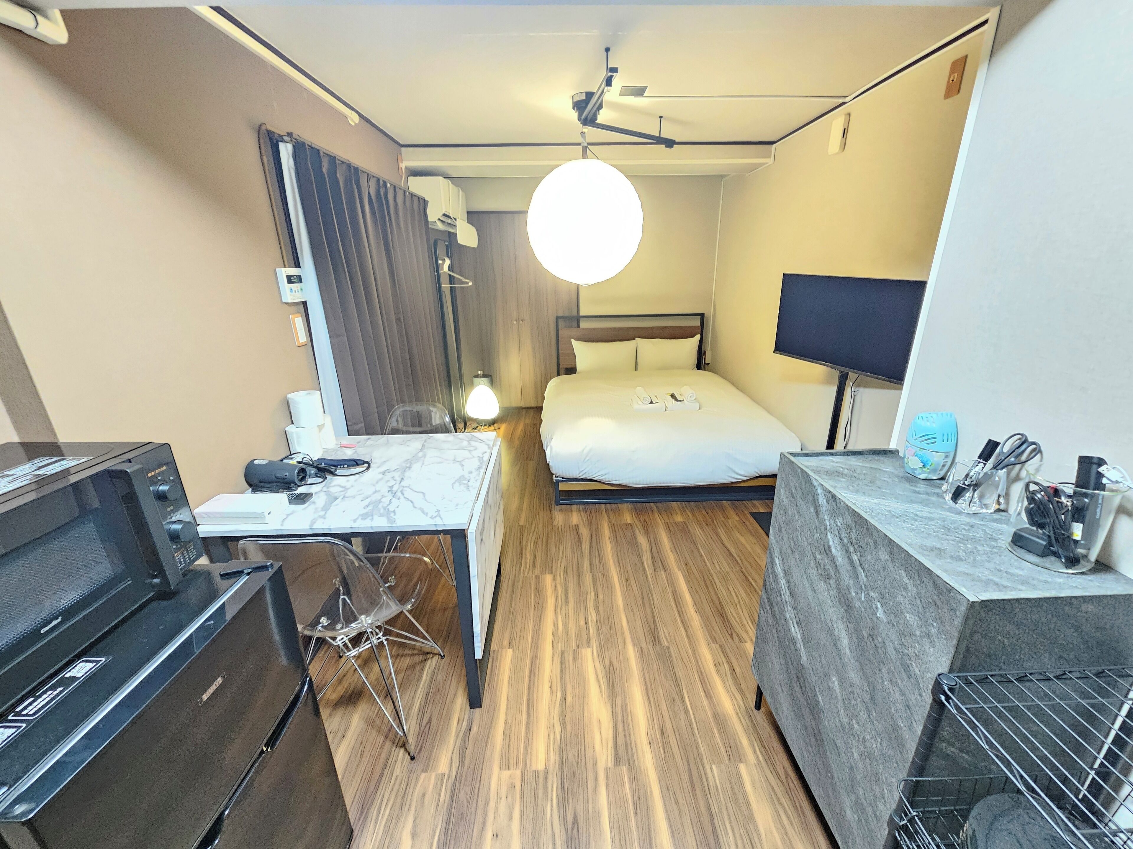 Phòng đôi cơ bản | Màn/rèm cản sáng, bàn ủi/dụng cụ ủi quần áo 