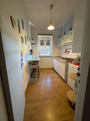 Private kitchen - Apartment 3 km from the sea (Luni)