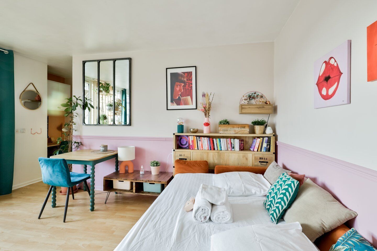 1 makuuhuone, silitysrauta/-lauta, ilmainen Wi-Fi, vuodevaatteet