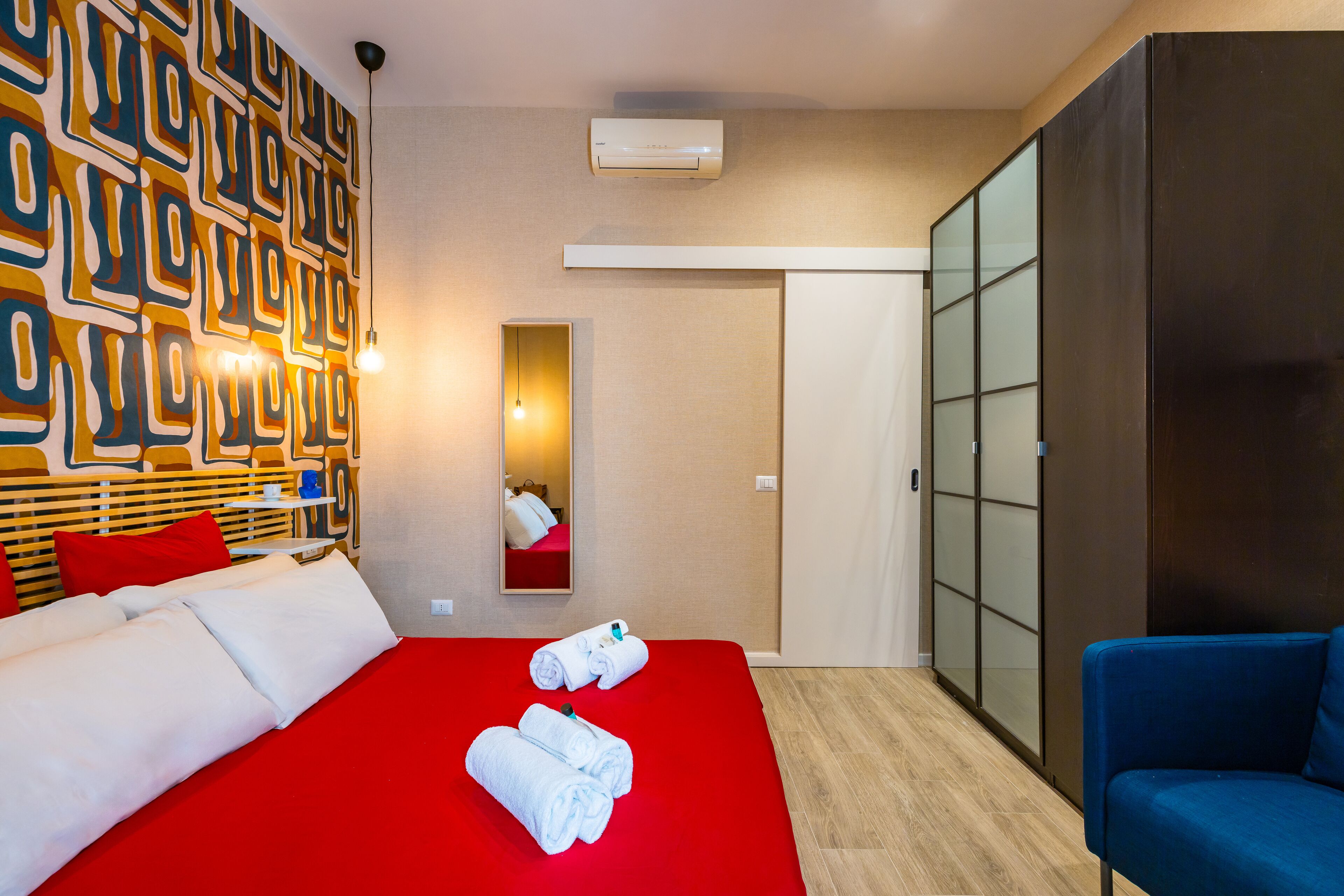 Blackout drapes, soundproofing, iron/ironing board, free WiFi