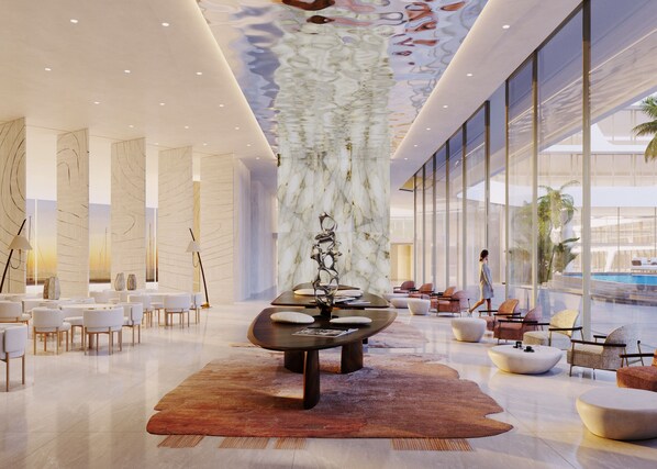 Lobby sitting area - The YACHT – Limited Edition By Fattal (Herzliya)