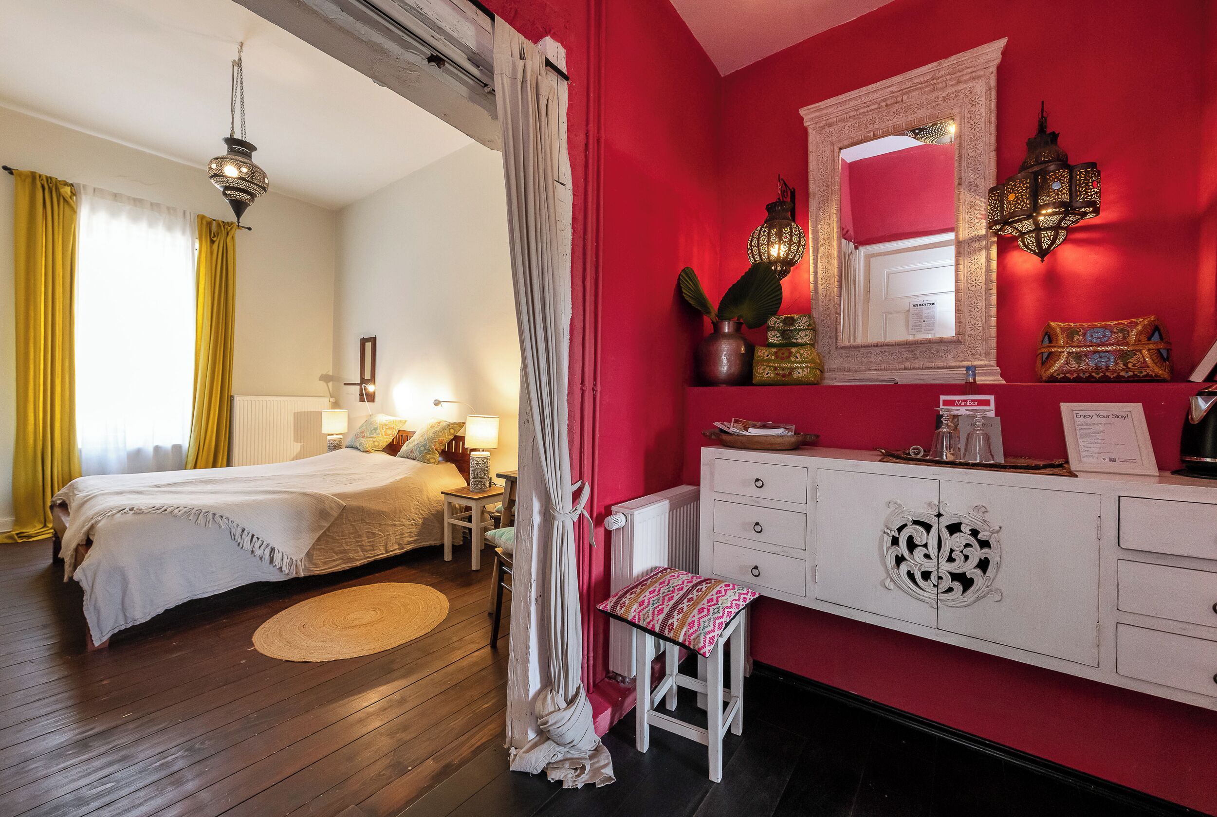 Individually decorated, individually furnished, free WiFi, bed sheets