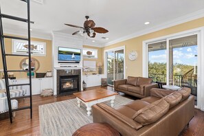 Älytelevisio, takka