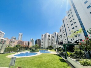 Pool - A1137 - Excellent flat near the beach in a residential area with all amenities (Villajoyosa)