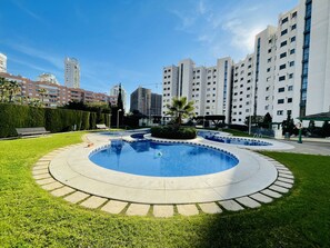 Pool - A1137 - Excellent flat near the beach in a residential area with all amenities (Villajoyosa)
