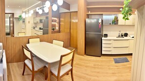 Comfort Apartment, Sea View | Dining room - Vacanze - Infiniti (Maceió)