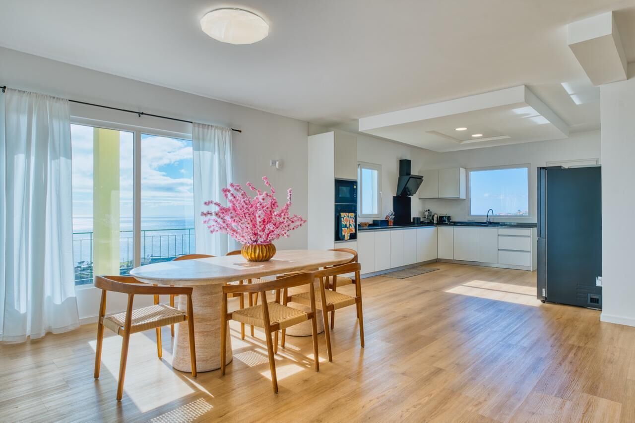 华丽联排别墅, 山景 | 用餐