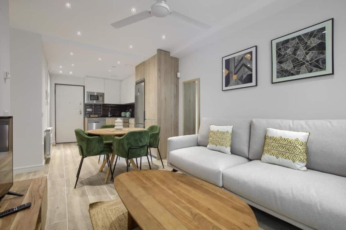 Standard-Apartment, 1 Schlafzimmer, Küche | Wohnbereich