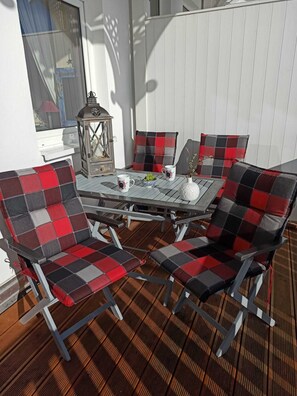 Outdoor dining - Breathtaking Baltic Sea view, like 1001 nights, Fürstenhof 102 ONLY BOOKABLE HERE! (Sassnitz)