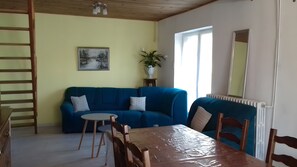 TV, fireplace, DVD player - Gite de la Closerie – Independent Country House, Perfect for Families (Oisly)