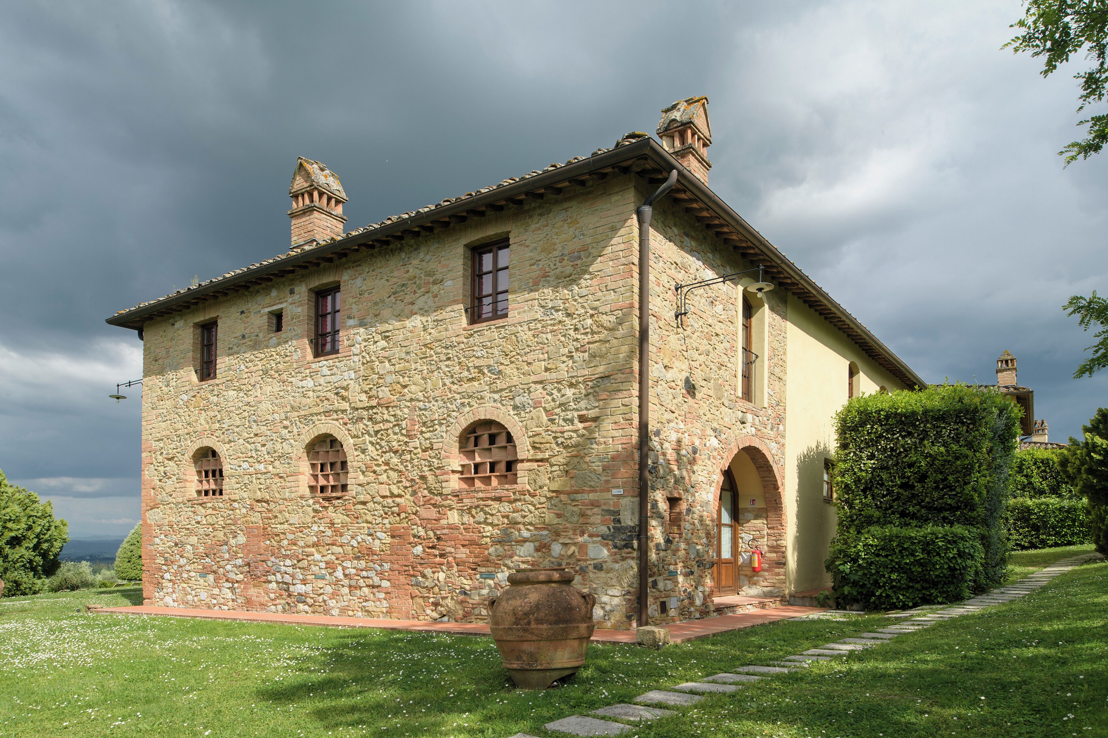 Fassade der Unterkunft