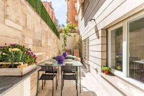 Outdoor dining - Rome As You Feel - Vatican Deluxe Apartment - Telesforo (Rome)