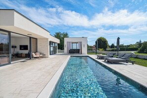 Pool - Santalezi Sunset Villa B - Your Modern Gateway For Relaxation by 22Estates (Santalezi)