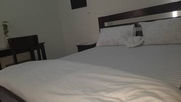 Chambre Double ou avec lits jumeaux | Espace de travail pour ordinateur portable