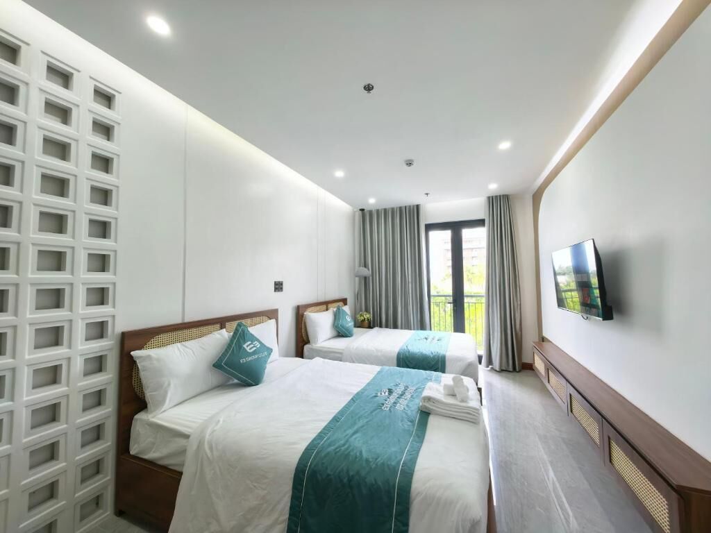 Habitación Deluxe doble, vistas a la ciudad | Wifi gratis y ropa de cama
