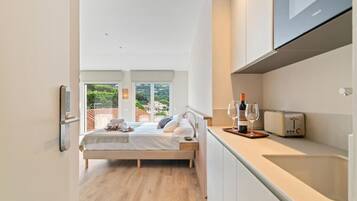 Een bureau, gratis wifi