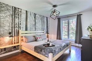 Iron/ironing board, WiFi, bed sheets - 🌟Le Repère 🏖️ Spa 💦Sauna 🧖‍ Billiards🎱 3.0 (Sainte-Brigitte-de-Laval)