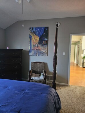 3 habitaciones, tabla de planchar con plancha y wifi gratis 