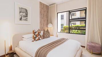 Luxe appartement, airconditioning | Een kluis op de kamer, een strijkplank/strijkijzer, gratis wifi