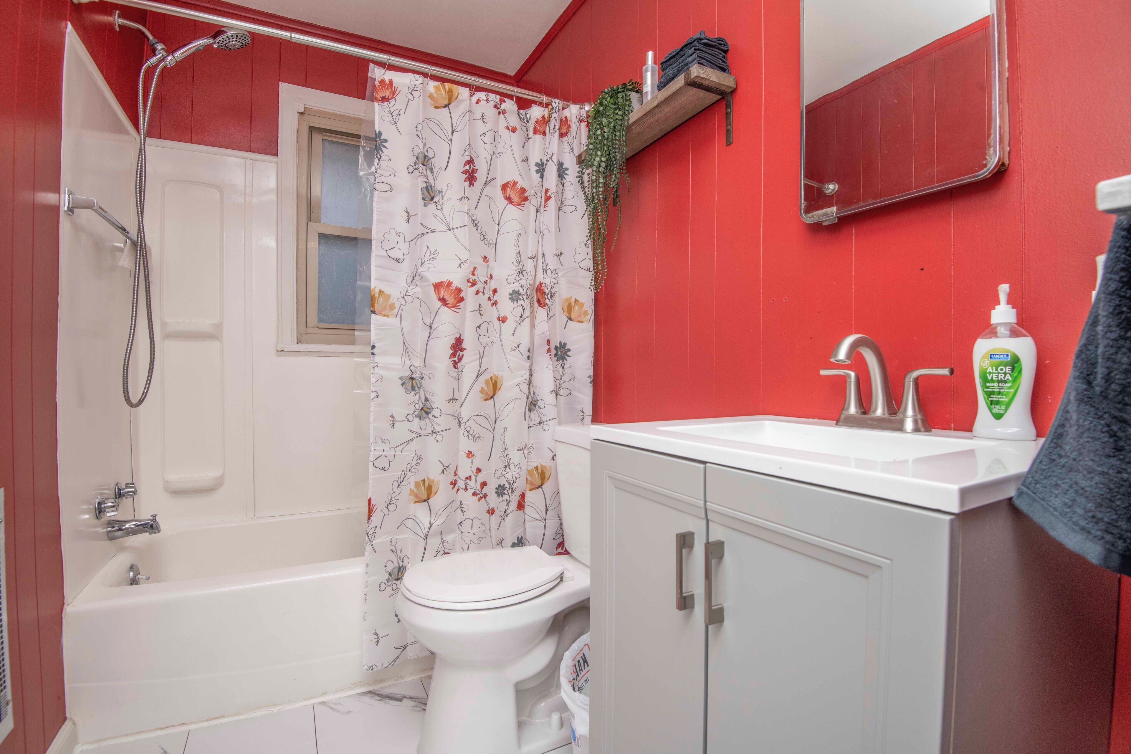 Towels, soap, toilet paper