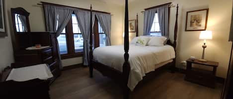 4 bedrooms, iron/ironing board, free WiFi, bed sheets