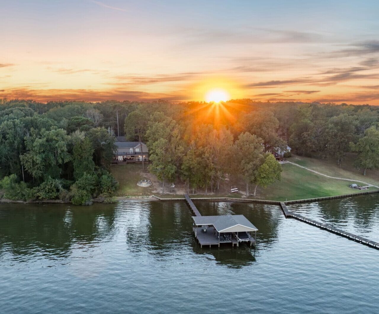 منظر من الجو على ارتفاع عالٍ