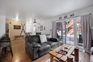 Fireplace - Spacious 2 Bedroom, 2 Bath Ideally Located to Breckenridge/Keystone (Breckenridge)