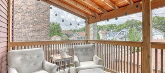 6BR Spacious Bay View Duplex, Sleeps 16, Near DT