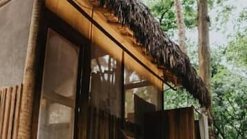 Hytte, lanai | Eksteriør