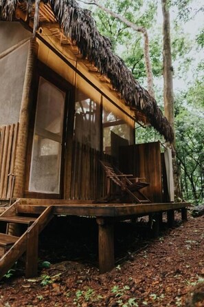 Cabin, Lanai | Exterior - Ecoaraguaia Jungle Lodge (Caseara)
