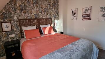 Comfort-Doppelzimmer, Gartenblick | Hochwertige Bettwaren, Betten mit Memory-Foam-Matratzen