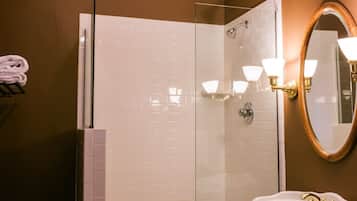 Shower, towels