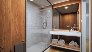 Shower, free toiletries, hair dryer, towels - Pestana Dunas All Inclusive Eco Resort (Porto Santo)