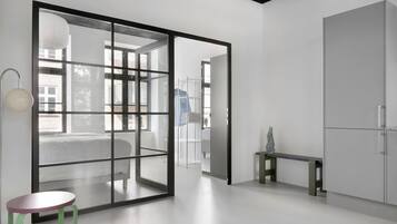 Bügeleisen/Bügelbrett, Reisekinderbett, WLAN, Bettwäsche