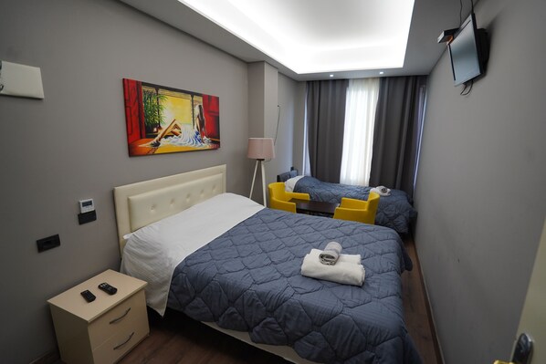 Kamar Triple, pemandangan kota | Wi-Fi gratis