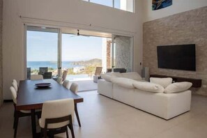 TV - Ocean View + Sunset Terrace | Private Pool (Coco)