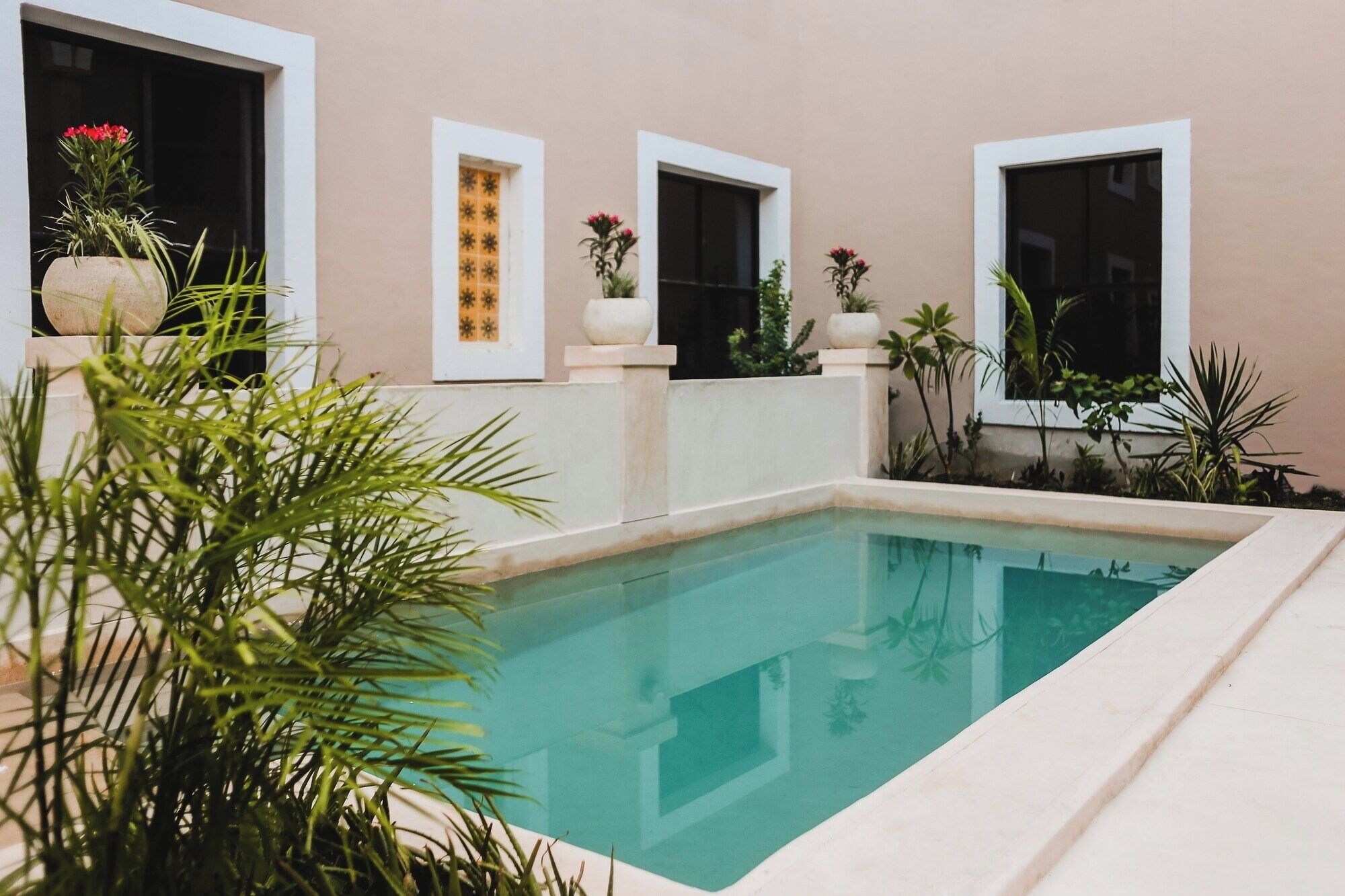 Cool off with an easy swim in calm waters.