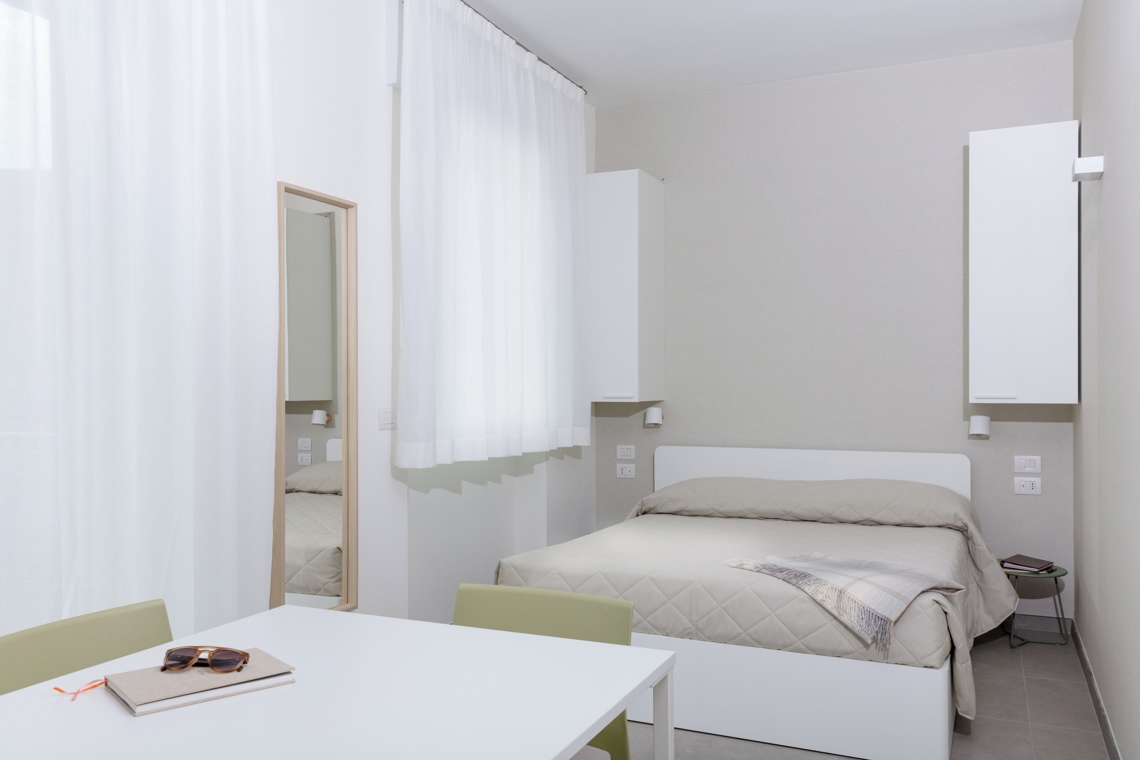 Desk, blackout curtains, iron/ironing board, free WiFi