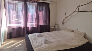 Desk, iron/ironing board, free WiFi