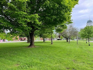 Overnatningsstedets område