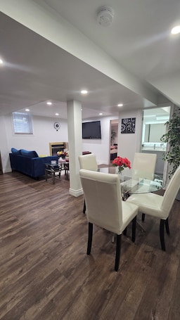 Dining. Modern private suite | Full kitchen