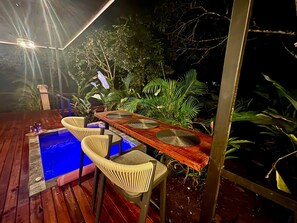 Outdoor dining - Chantico Chalet at La Diosa Verde near La Fortuna (La Fortuna)
