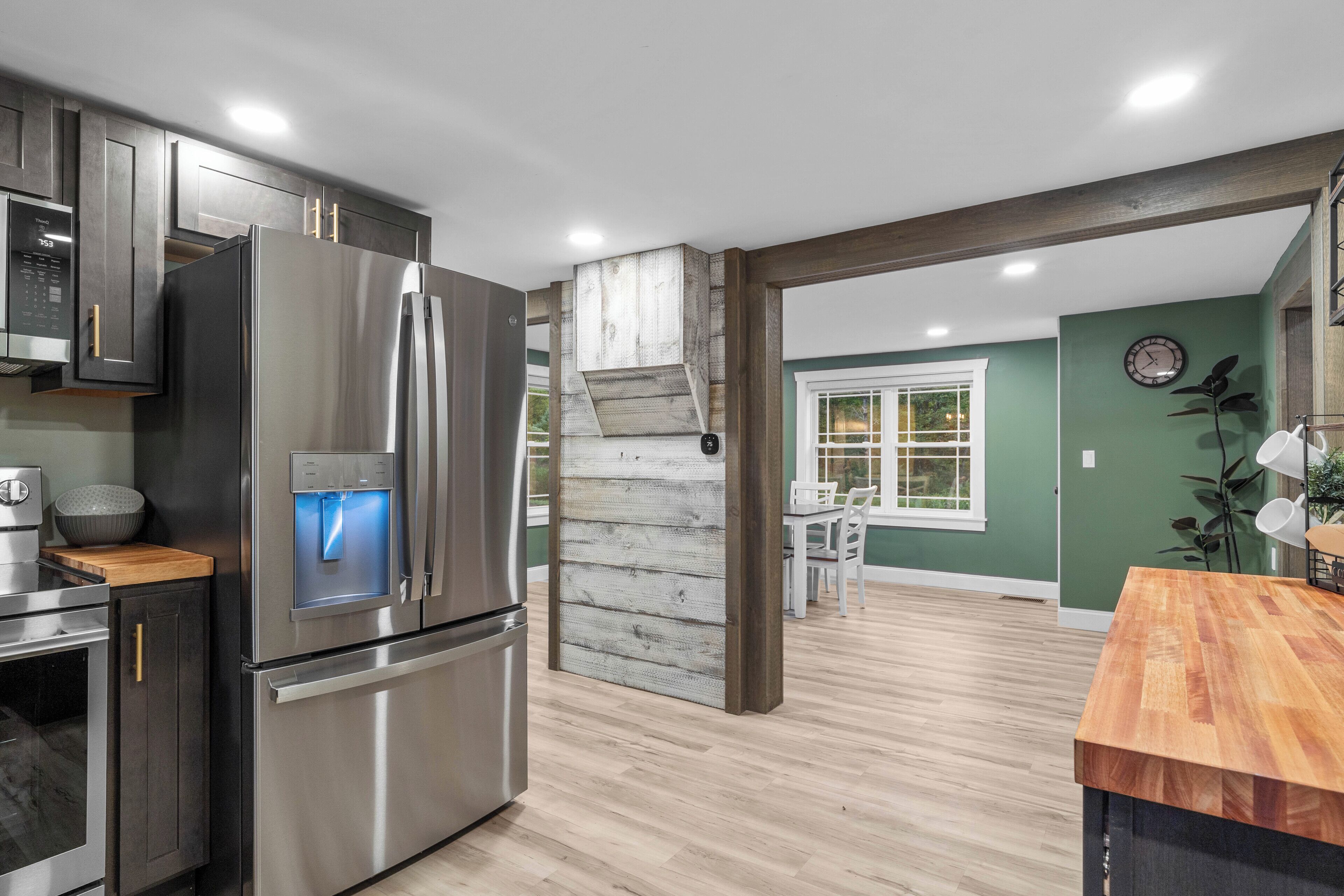 Microwave, oven, stovetop