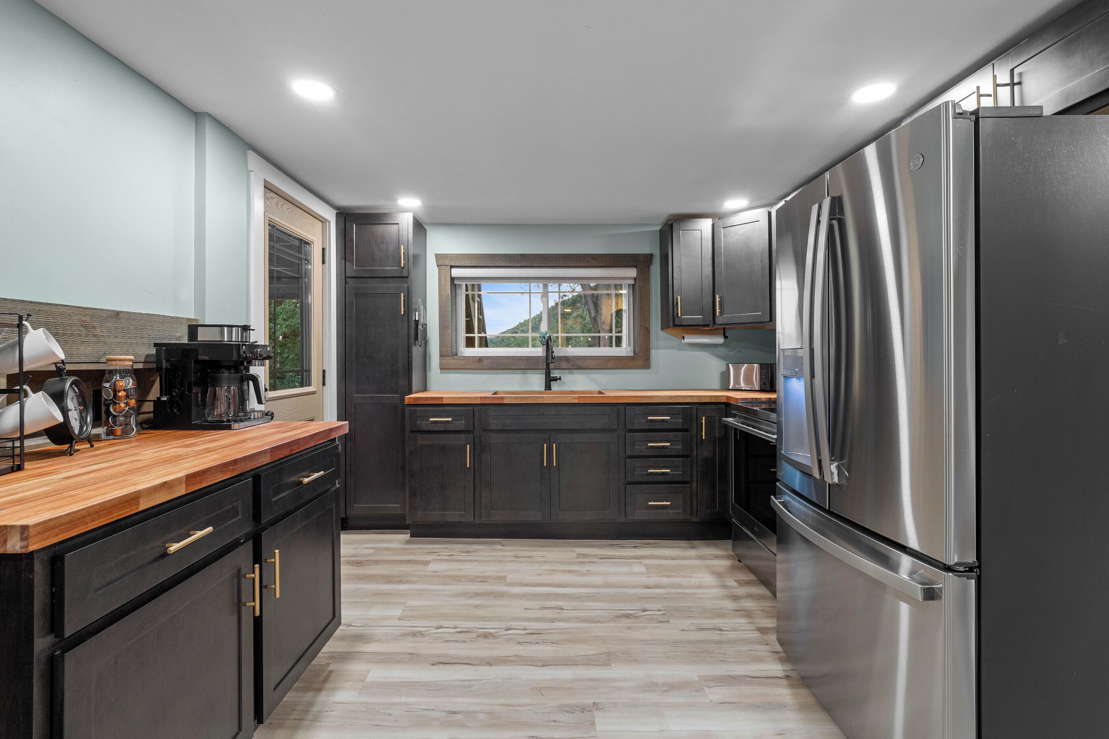 Microwave, oven, stovetop