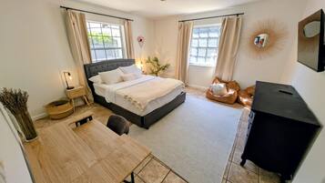 2 chambres, fer et planche Ă repasser, Wi-Fi, draps fournis