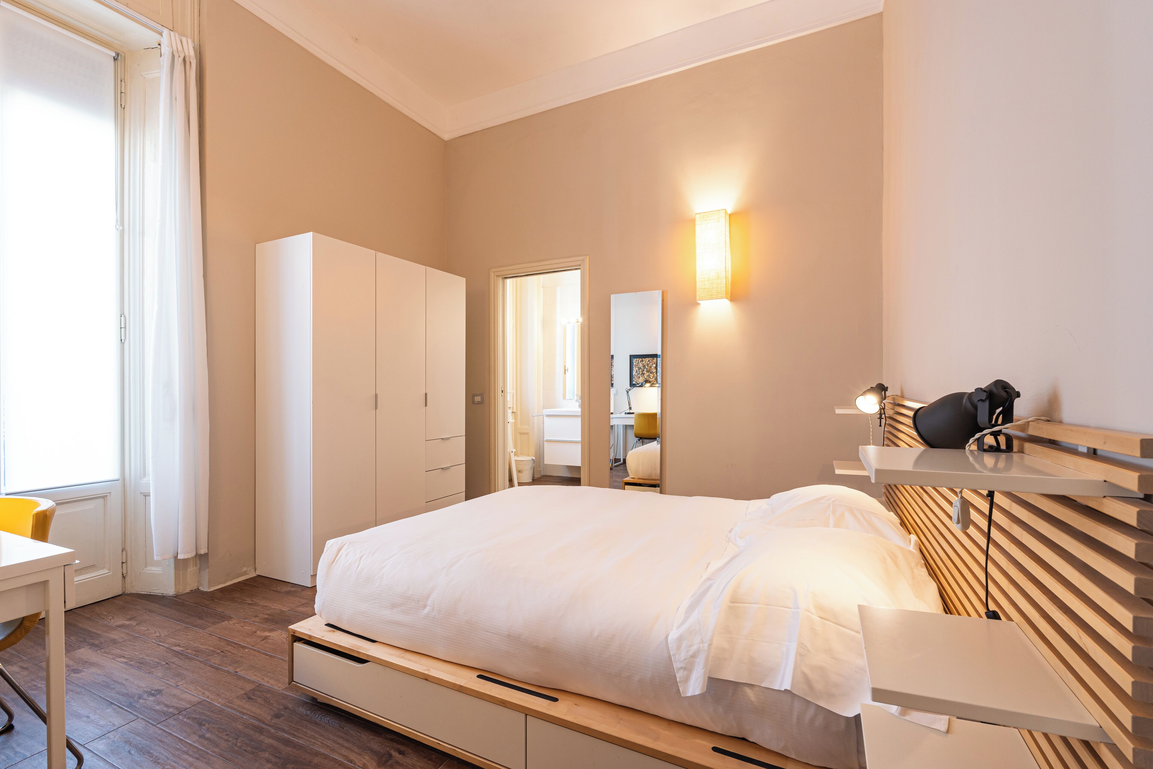 Chambres insonorisées, fer et planche à repasser, Wi-Fi gratuit