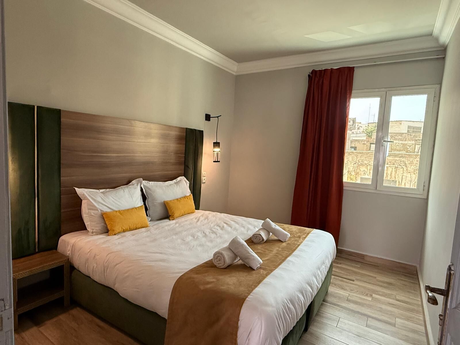 Accès Internet, draps fournis