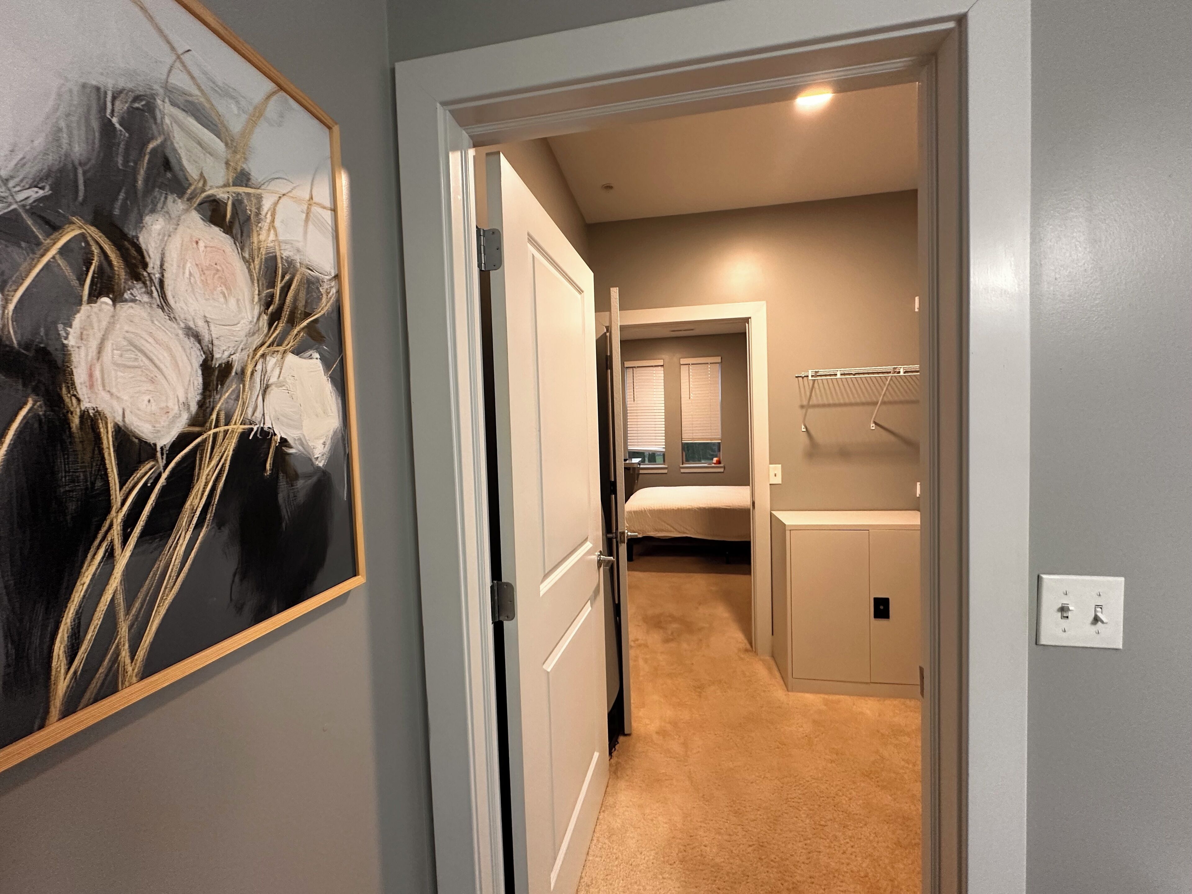 1 chambre, fer et planche à repasser, Wi-Fi, literie fournie