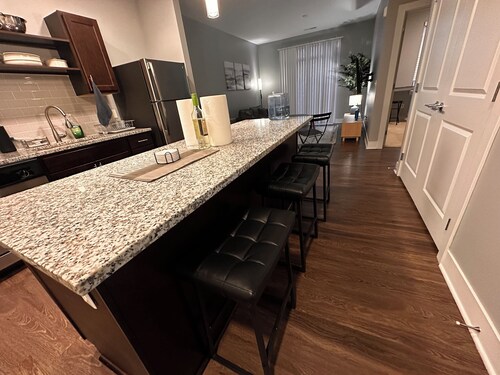 Newly Finished 1 BR w/Riverview/Pool/Gym Access/Airbed